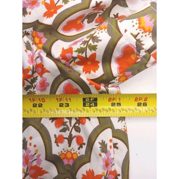 CROSBY by Mollie Burch Dress Sz XXL Floral Cotton Tiered Full A-line Tent Mini - Picture 11 of 16